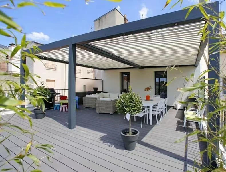 wall mounted eyebrow pergola（2）